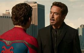 Image result for Tony Stark Spider-Man