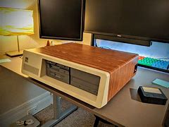 Image result for Vintage Woodgrain Computer