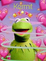 Image result for Kermit Cute Aesthetic Art
