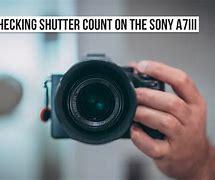 Image result for Sony A7iii Shutter Menu
