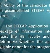 Image result for Sample Eteeap Application Form with Answer