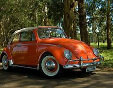 Image result for Fusca Vermelho