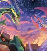 Image result for Mega Rayquaza Fan Art