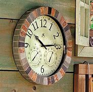 Image result for Indoor/Outdoor Clocks