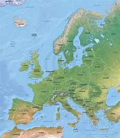 Image result for Mont Black Relief Map of Europe
