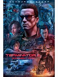 Image result for Terminator 2 Judgment Day Art