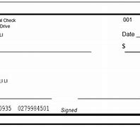 Image result for Blank Check Template Word