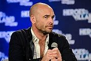 Image result for Paul Blackthorne and Cuoco