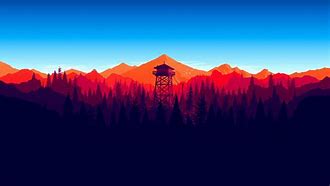 Image result for Firewatch Wallpaper 4K Phone