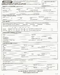 Image result for Subway Job Application Form PDF