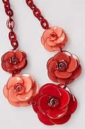 Image result for Flower Necklace Acrylic