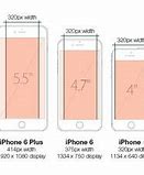 Image result for iPhone 6 Screen Size