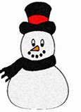 Image result for Snowman Window Clings