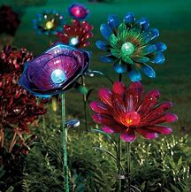 Image result for Solar Garden Flowers