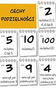 Image result for cechy_podzielności_liczb