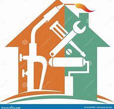 Image result for Cartoon Home Repair Logos