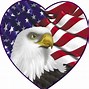 Image result for American Flag Heart Cliaprt