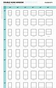 Image result for Standard New Construction Window Sizes