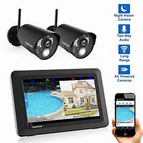 Image result for Home Security Camera System with Touch Screen and No Wi-Fi