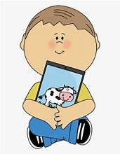 Image result for Kids Using iPad Clip Art