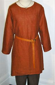 Image result for Historical Long Sleeve Linen Tunic