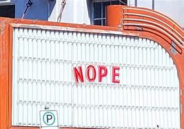 Image result for Nope Sign Meme