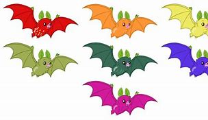 Image result for Cartoon Fruit Bat Hanging