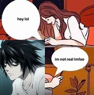 Image result for L IRL Death Note Meme
