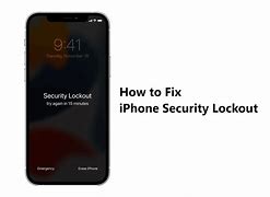 Image result for Security LockOut iPhone
