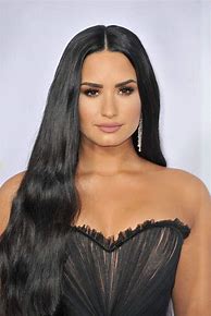 Image result for Demi Lovato Dark Hair