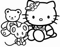 Image result for Hello Kitty Coloring Pages Hard