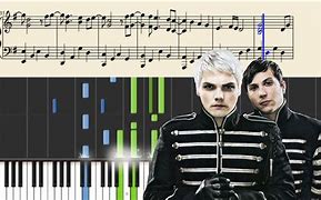 Image result for MCR Tik Tok Black Parade Piano