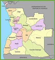 Image result for Angola Provinces