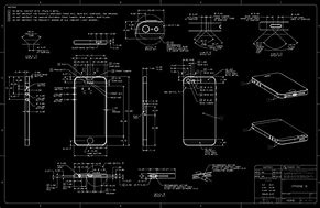 Image result for iPhone Blueprint Sketch