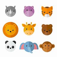 Image result for Animated Animal Faces