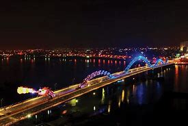 Image result for Da Nang Bridge at Night