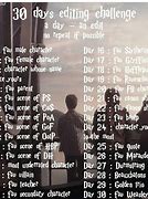 Image result for 30-Day Editing Challenge