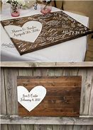 Image result for Wedding Guest Book Board