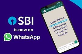 Image result for SBI WhatsApp Banking