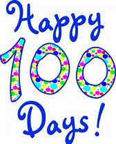 Image result for 100 Hundred Days Clip Art