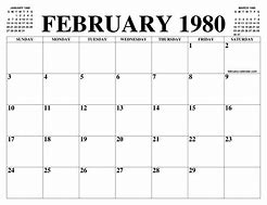 Image result for 1980 Desk Calendar