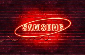 Image result for Samsung Logo in Red Colour