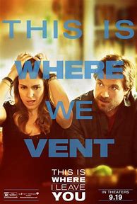 Image result for This Is Where I Leave You Movie Poster