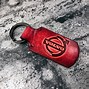 Image result for Leather Volvo Keychain Red