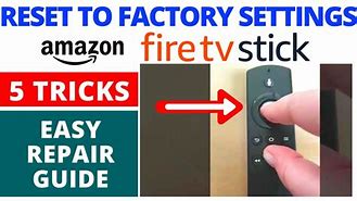 Image result for How to Reset Amazon Fire Stick