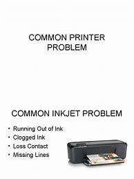 Image result for Most Common Printer Problems