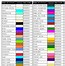 Image result for RGB Color Chart PDF