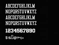 Image result for NBA Font for Jersey