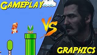Image result for Graphics vs Gameplay Meme