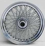 Image result for Harley 9 Spoke Chrome Wheels